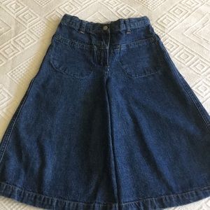 Jean skirt Bermuda sz P
